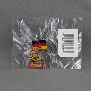 Germany Soccer Pin - 1994 World Cup Coke Promo Pin - New in Package